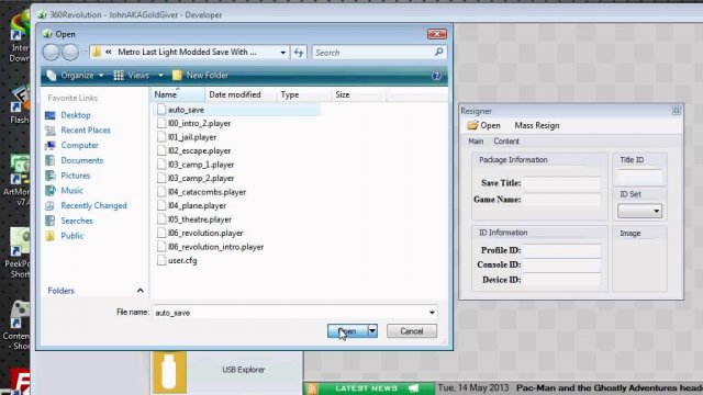 How To Get Metro Last Light Modded Save With Max Currency To Work For You XBOX360