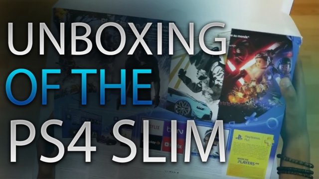 PS4 Slim Unboxing (New PS4 Slim Console) Unboxing of PS4 Slim!