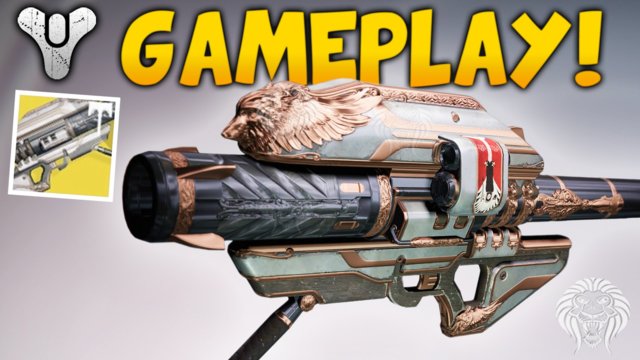 Destiny: GJALLARHORN YEAR 3 GAMEPLAY! Melting Bosses & Crucible PvP (Rise of Iron Exotic Gameplay)