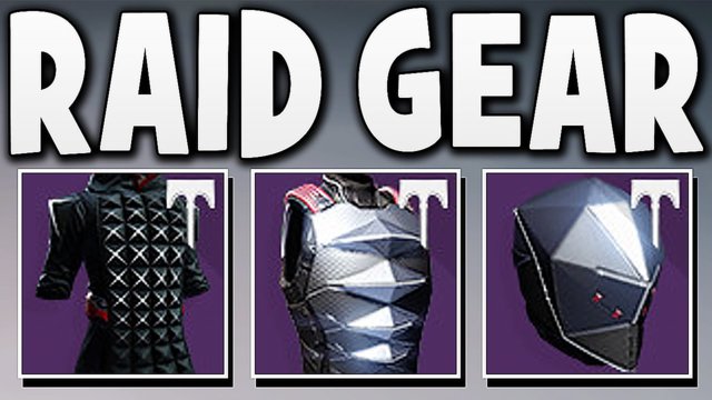 Destiny - ALL HARD MODE RAID GEAR !! (Wrath of the Machine)