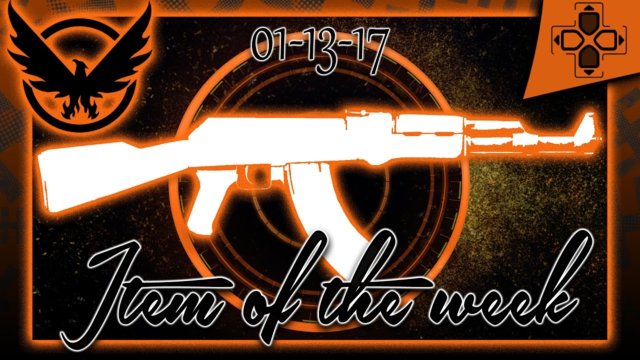 The Division | Vendor Reset | Item of the Week | January 13, 2017